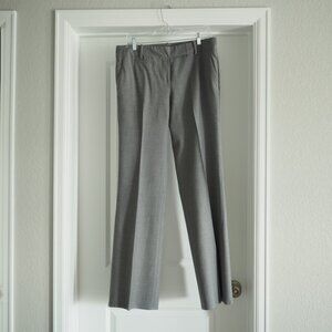 Ann Taylor Medium Gray Straight Leg Dress Pants Size 8 for 5' 10"